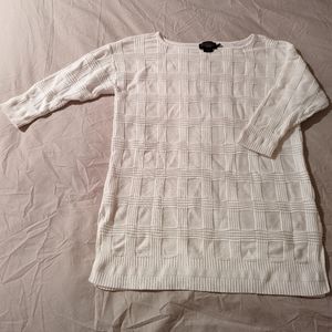 Pendleton white sweater